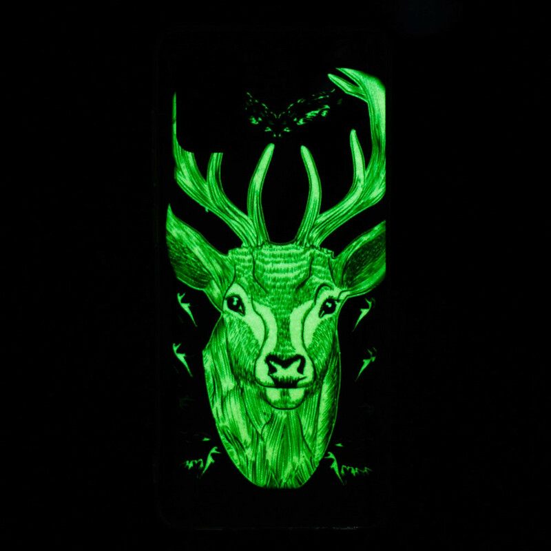 Case Samsung Galaxy A71 Fluorescent Majestic Stag