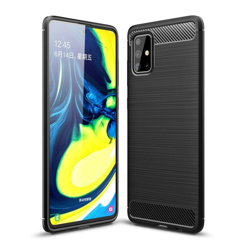 Case Samsung Galaxy A71 Harjattu Hiilikuitu