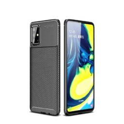 Case Samsung Galaxy A71 Joustava Hiilikuiturakenne