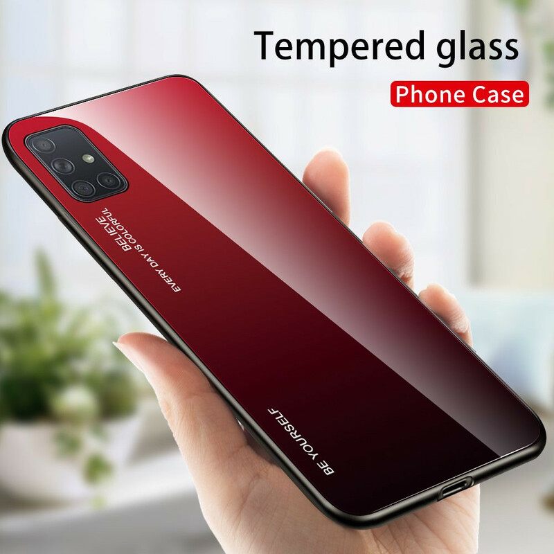 Case Samsung Galaxy A71 Tempered Glass Ole Oma Itsesi