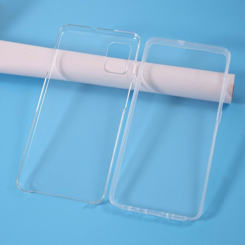 Case Samsung Galaxy A71 Transparent 2 Irrotettavaa Osaa