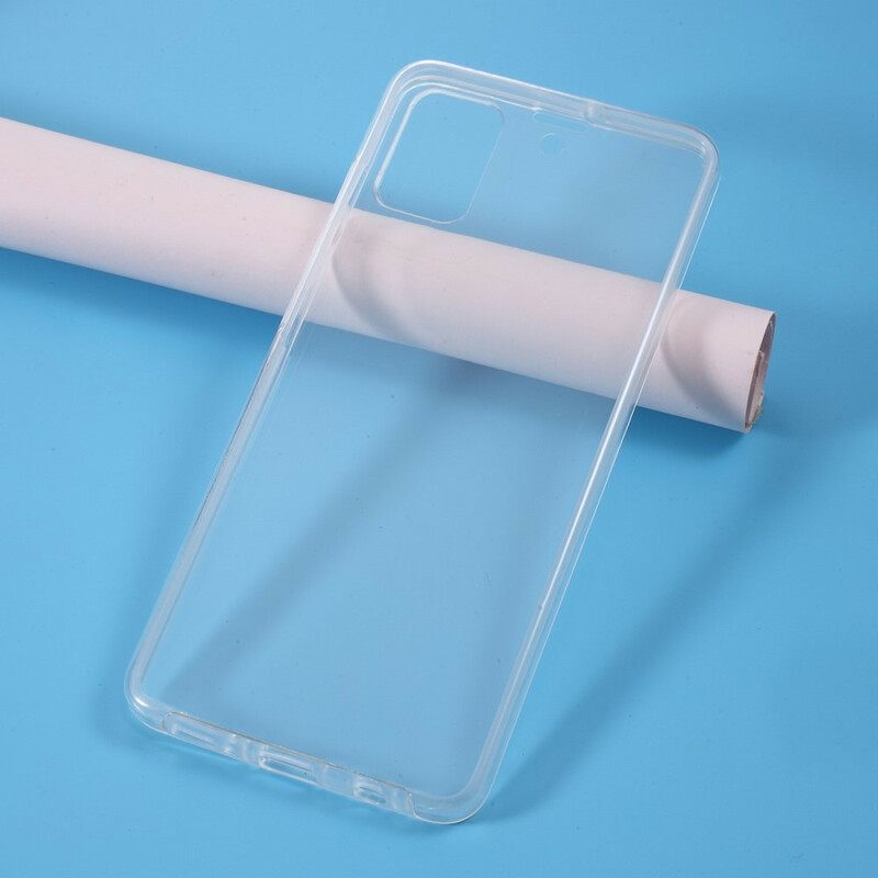 Case Samsung Galaxy A71 Transparent 2 Irrotettavaa Osaa