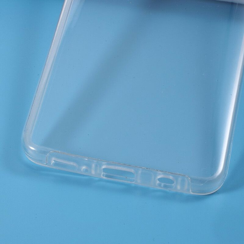 Case Samsung Galaxy A71 Transparent 2 Irrotettavaa Osaa