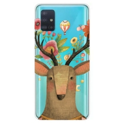 Case Samsung Galaxy A71 Tribal Deer