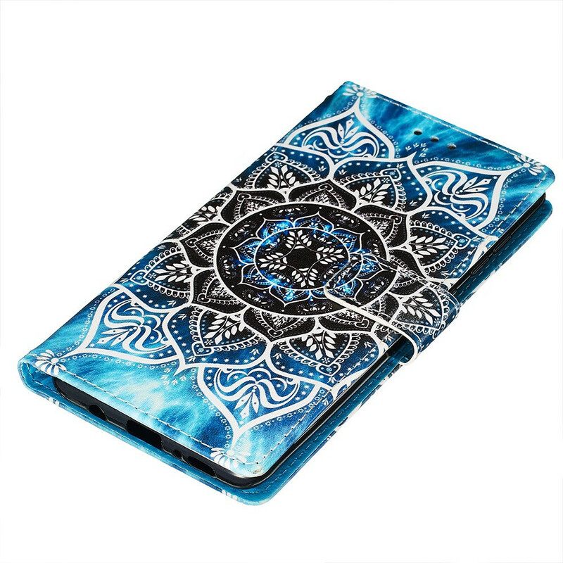 Flip Case Samsung Galaxy A71 Mandala Taivaalla