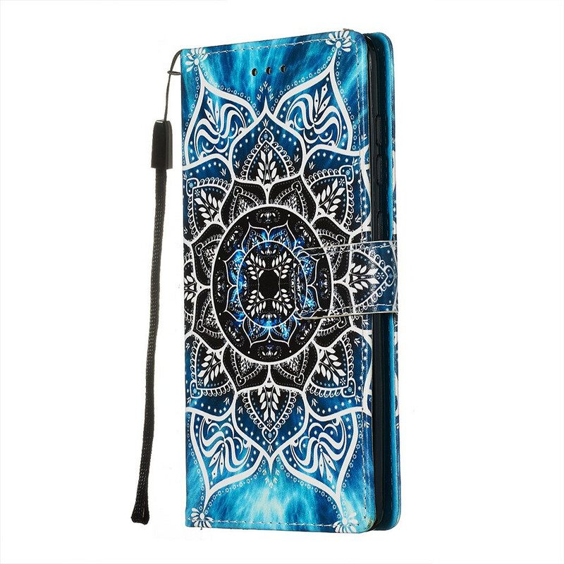 Flip Case Samsung Galaxy A71 Mandala Taivaalla