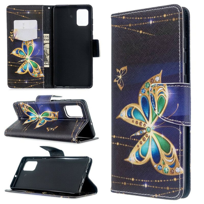 Kotelot Samsung Galaxy A71 Butterflies Kings