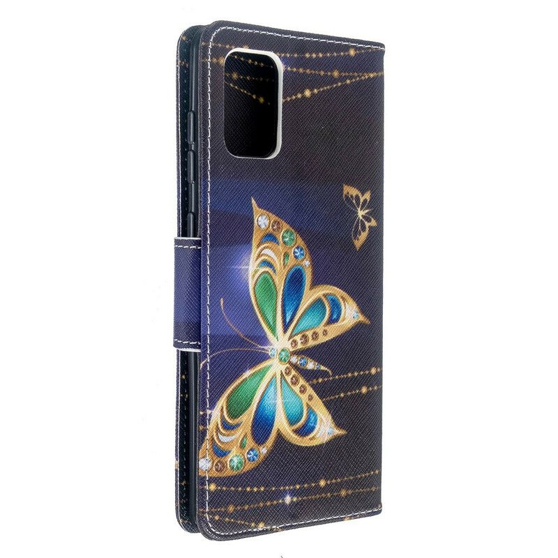 Kotelot Samsung Galaxy A71 Butterflies Kings