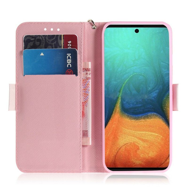 Kotelot Samsung Galaxy A71 Suojaketju Kuori Strappy Pump