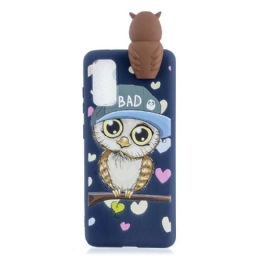 Kuori Samsung Galaxy A71 3d Bad Owl