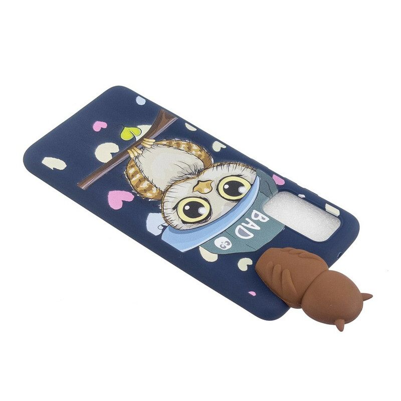 Kuori Samsung Galaxy A71 3d Bad Owl