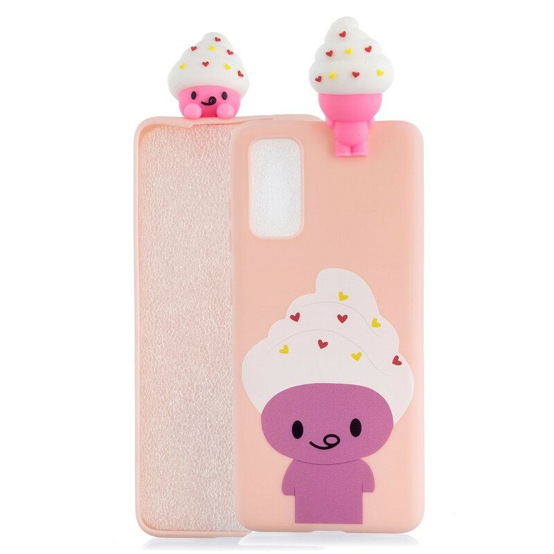 Kuori Samsung Galaxy A71 3d Fun Ice Cream