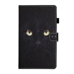 Kotelot Samsung Galaxy Tab A7 Lite Black Cat Eyes