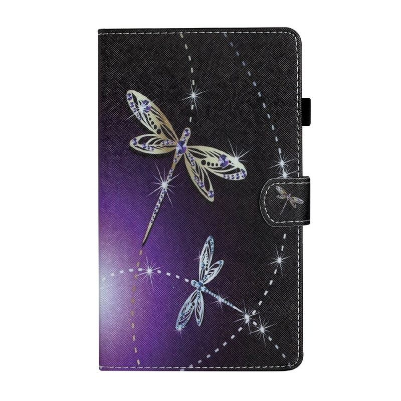 Kotelot Samsung Galaxy Tab A7 Lite Dragonflies