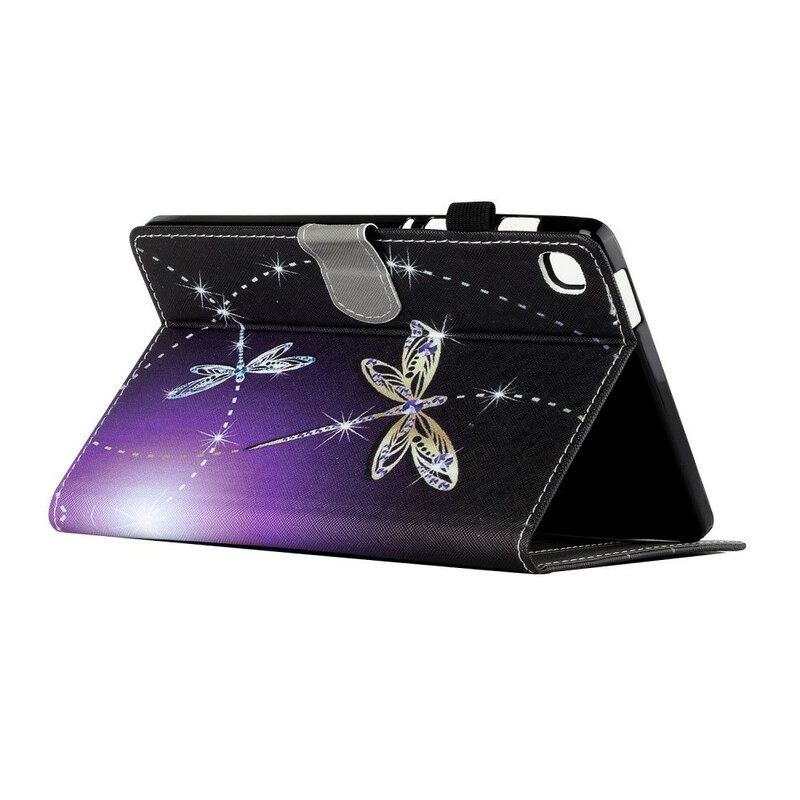 Kotelot Samsung Galaxy Tab A7 Lite Dragonflies