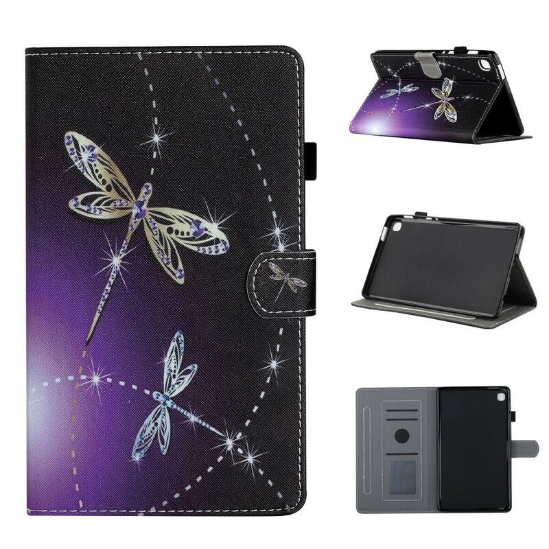 Kotelot Samsung Galaxy Tab A7 Lite Dragonflies