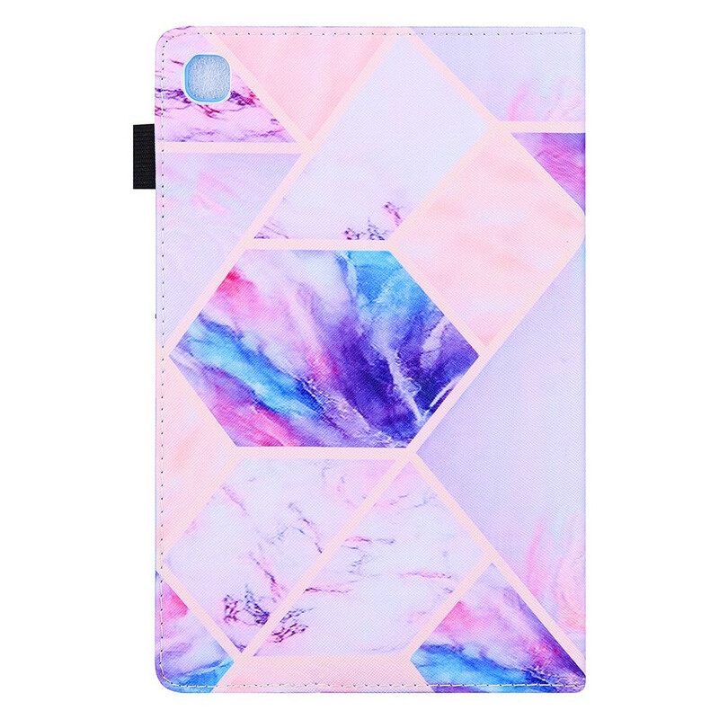 Kotelot Samsung Galaxy Tab A7 Lite Marble Geometry Design