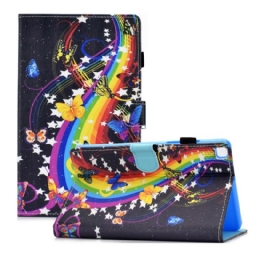 Kotelot Samsung Galaxy Tab A7 Lite Rainbow Butterflies