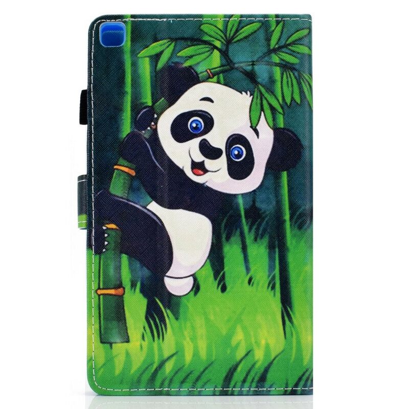 Nahkakotelo Samsung Galaxy Tab A7 Lite Panda