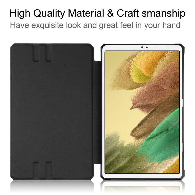 Nahkakuori Samsung Galaxy Tab A7 Lite Vintage Leather Style