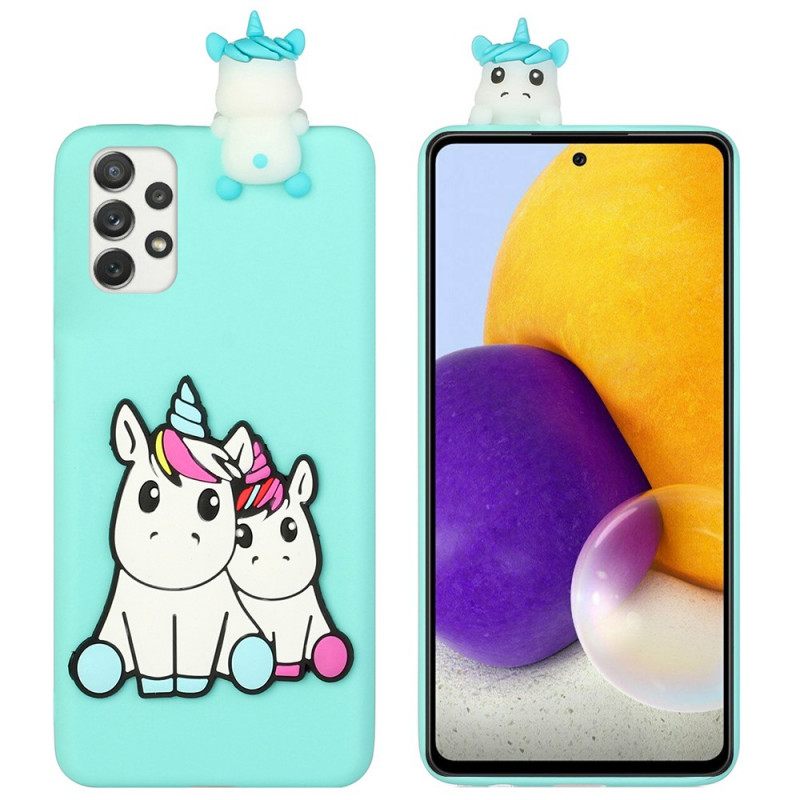 Case Samsung Galaxy A53 5G 3d Yksisarviset