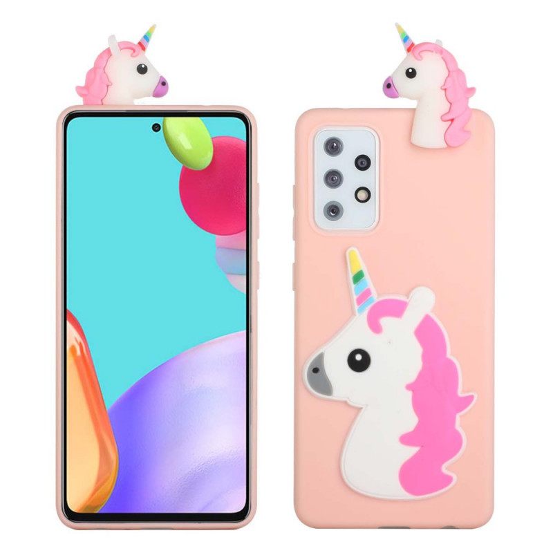 Case Samsung Galaxy A53 5G Unicorn 3d