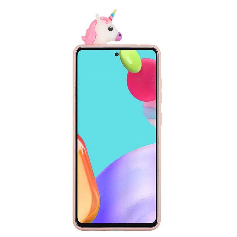 Case Samsung Galaxy A53 5G Unicorn 3d