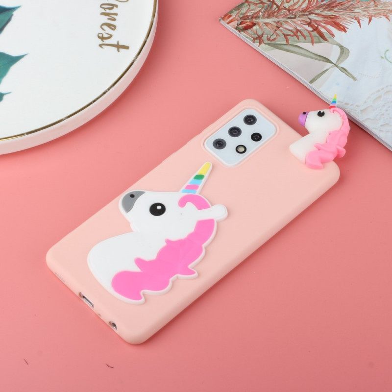 Case Samsung Galaxy A53 5G Unicorn 3d