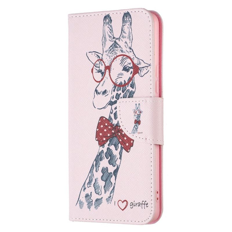 Kotelot Samsung Galaxy A53 5G Brainy Giraffe