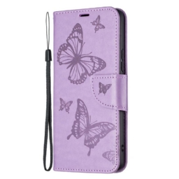 Kotelot Samsung Galaxy A53 5G Suojaketju Kuori Thong Butterflies