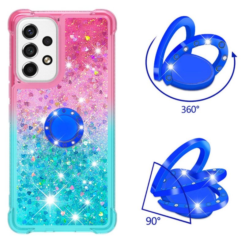 Kuori Samsung Galaxy A53 5G Glitter Ring Tuki