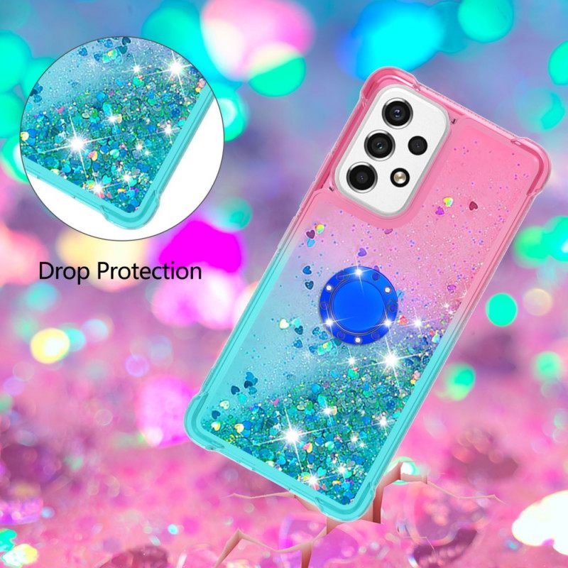 Kuori Samsung Galaxy A53 5G Glitter Ring Tuki