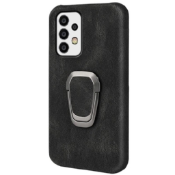 Kuori Samsung Galaxy A53 5G Leather Effect Ring-tuki