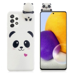 Kuori Samsung Galaxy A53 5G Love Panda 3d