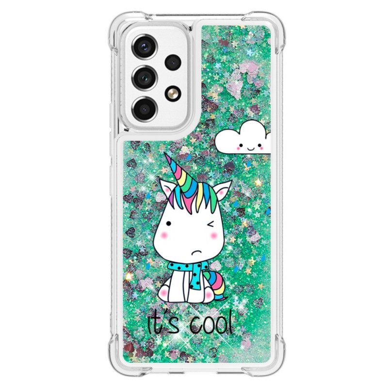 Kuori Samsung Galaxy A53 5G Unicorn Glitter