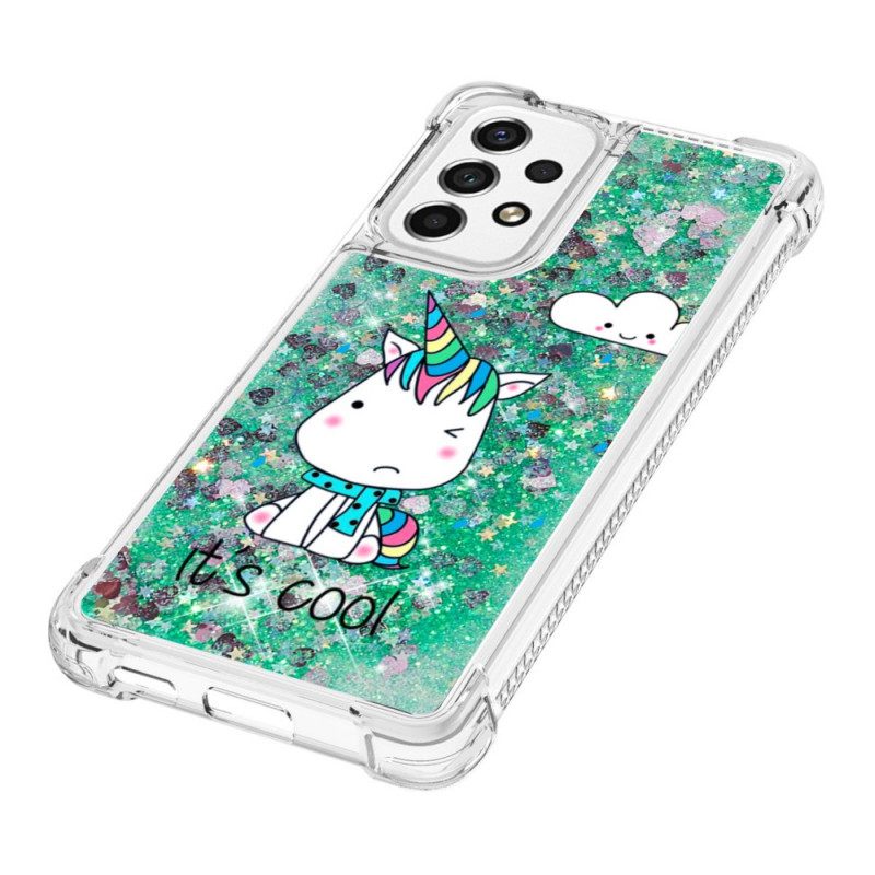 Kuori Samsung Galaxy A53 5G Unicorn Glitter