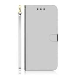 Flip Case Sony Xperia 1 IV Suojaketju Kuori Keinonahkainen Peilihihna