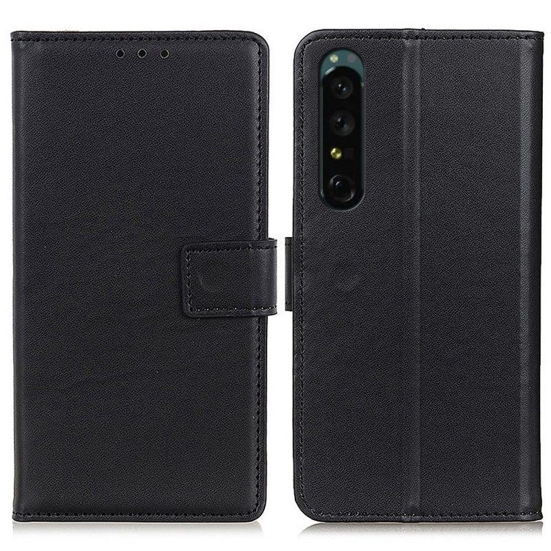 Kotelot Sony Xperia 1 IV Simple Faux Leather