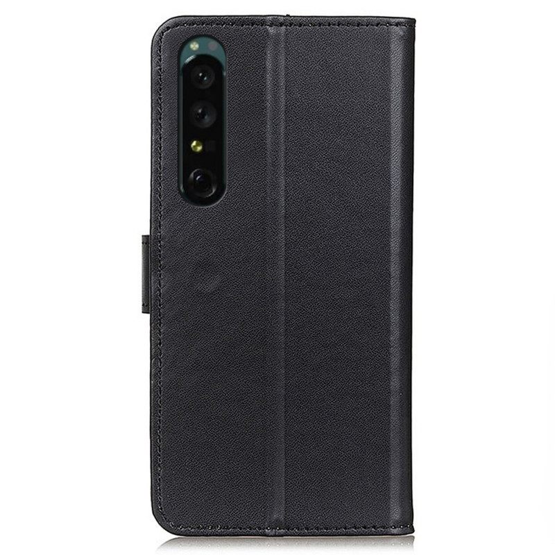 Kotelot Sony Xperia 1 IV Simple Faux Leather