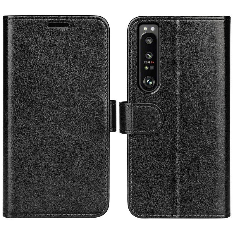 Nahkakotelo Sony Xperia 1 IV Faux Leather Vintage