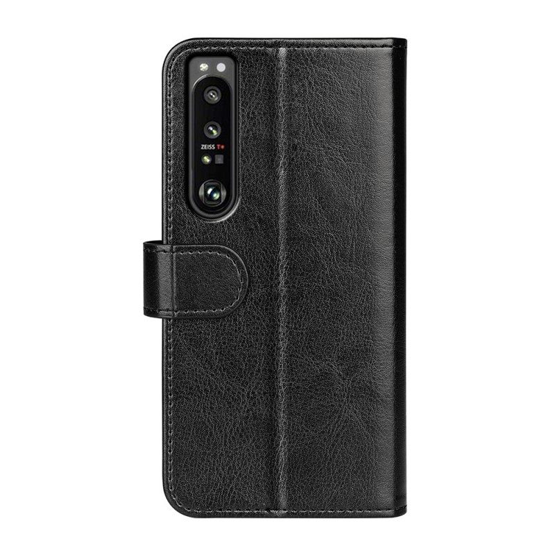 Nahkakotelo Sony Xperia 1 IV Faux Leather Vintage