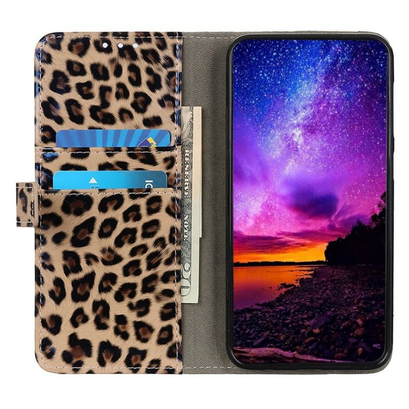 Nahkakotelo Sony Xperia 1 IV Leopard Skin Effect