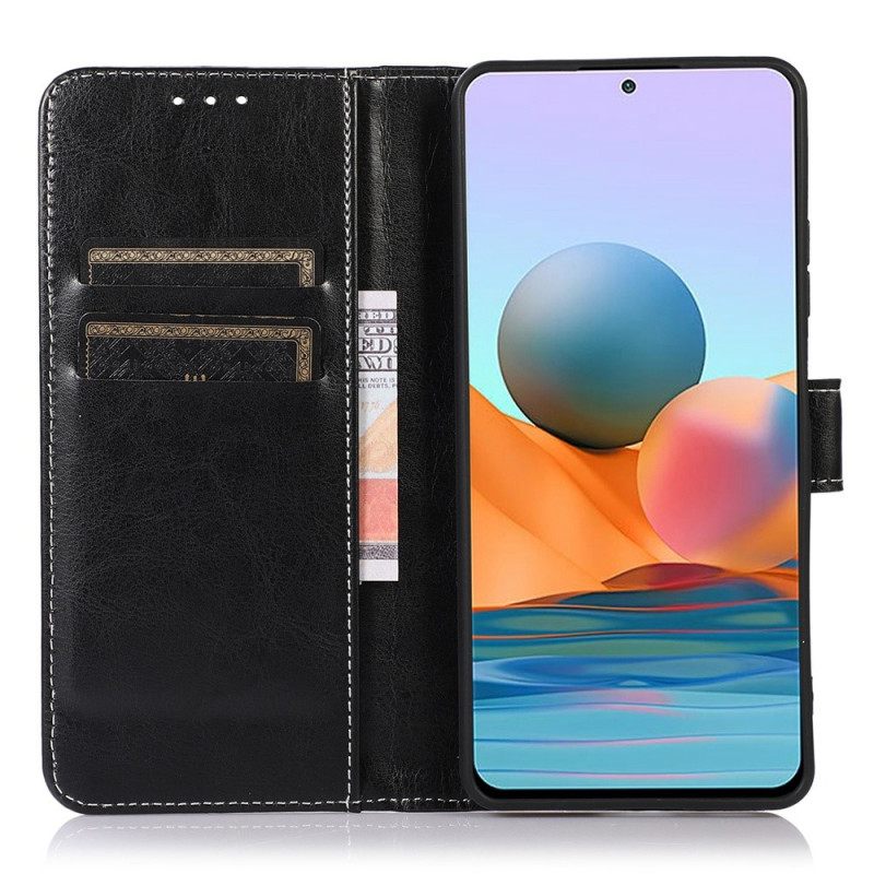 Nahkakotelo Sony Xperia 1 IV Style Nahka Paljastavat Saumat