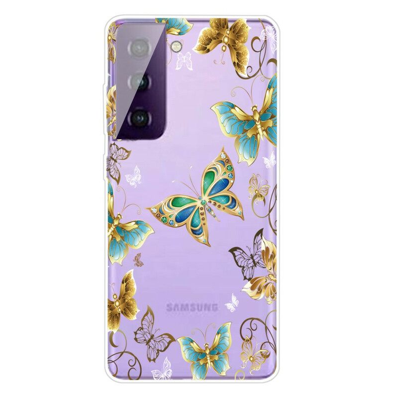 Case Samsung Galaxy S21 FE Butterflies Design