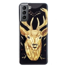 Case Samsung Galaxy S21 FE Fluorescent Majestic Stag