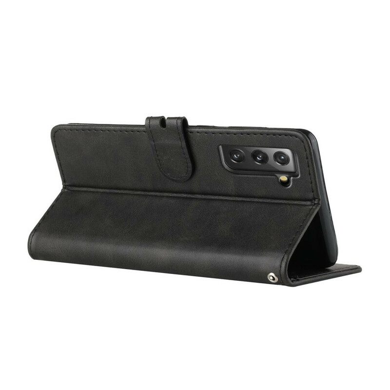 Kotelot Samsung Galaxy S21 FE Faux Leather Best Case