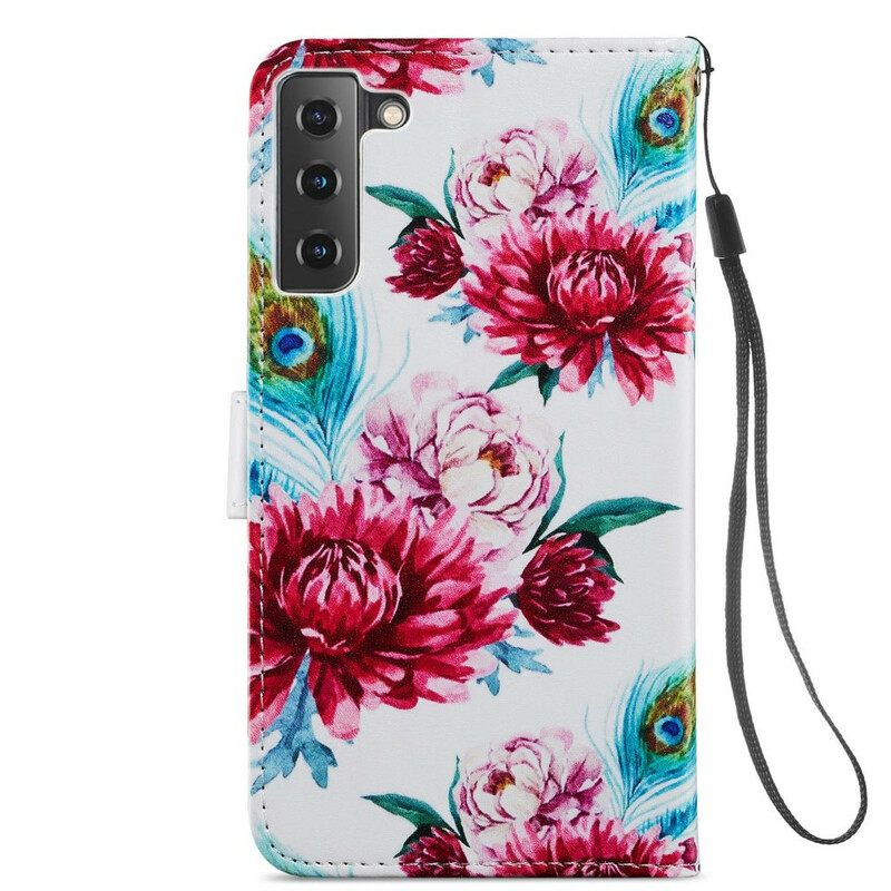 Kotelot Samsung Galaxy S21 FE Intense Flowers