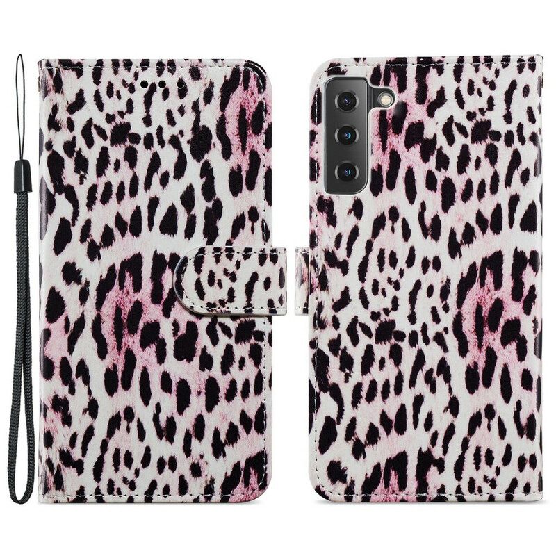 Kotelot Samsung Galaxy S21 FE Leopard Print