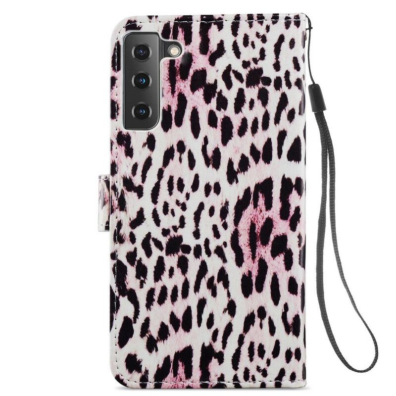 Kotelot Samsung Galaxy S21 FE Leopard Print