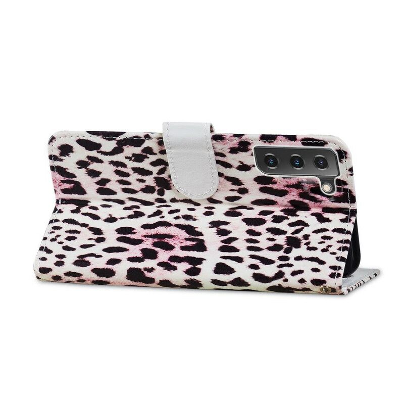 Kotelot Samsung Galaxy S21 FE Leopard Print